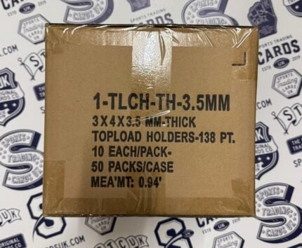 BCW Thick Card Topload Holder - 138 PT. (10 pack) - 50 box case